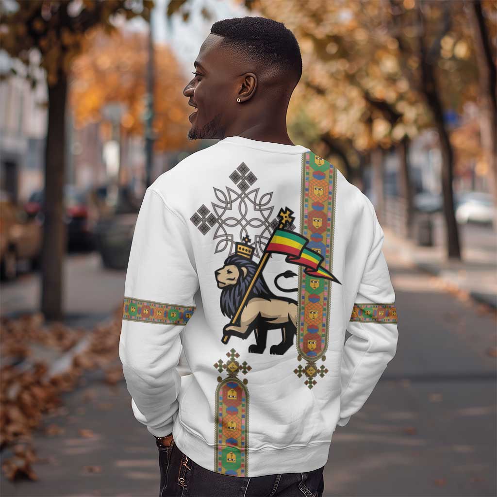 Ethiopia Saba Kemis Sweatshirt Lion Of Judah
