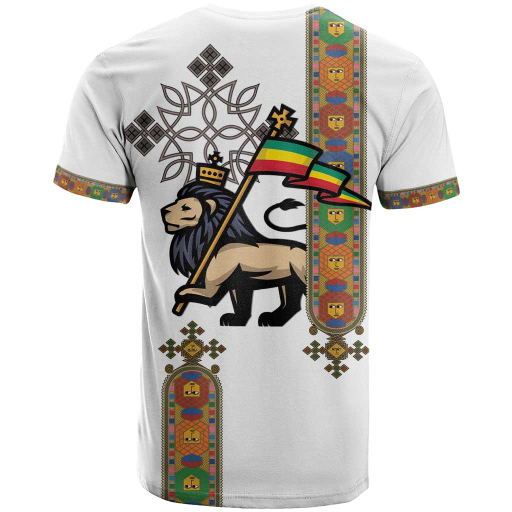 Ethiopia Saba Kemis T shirt Lion Of Judah