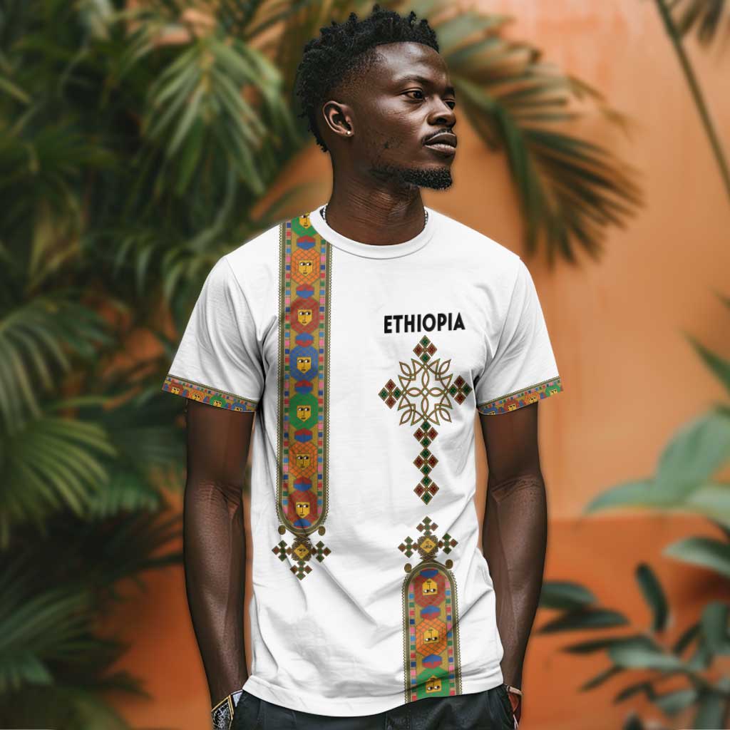 Ethiopia Saba Kemis T shirt Lion Of Judah