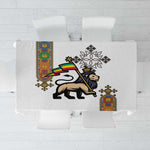 Ethiopia Saba Kemis Tablecloth Lion Of Judah