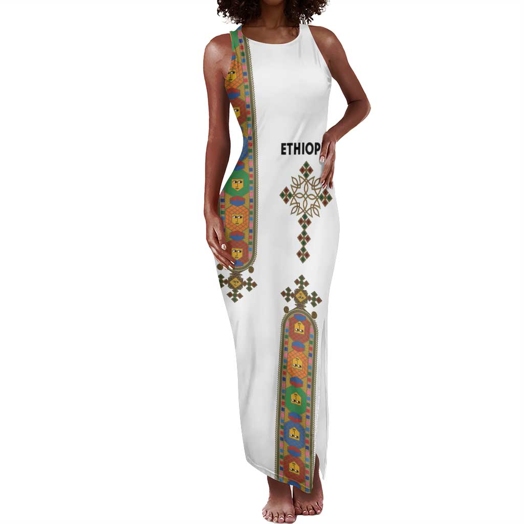 Ethiopia Saba Kemis Tank Maxi Dress Lion Of Judah