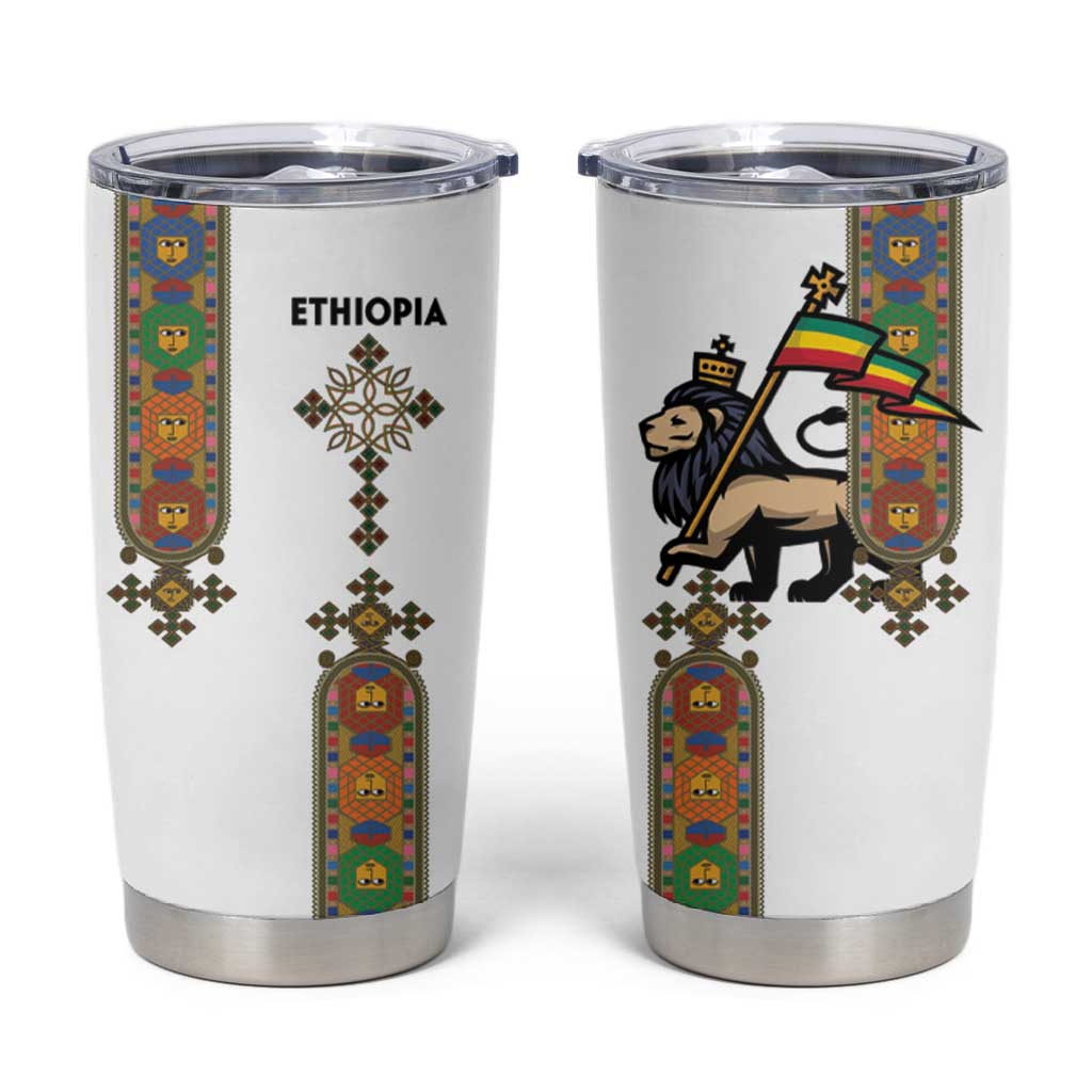 Ethiopia Saba Kemis Tumbler Cup Lion Of Judah