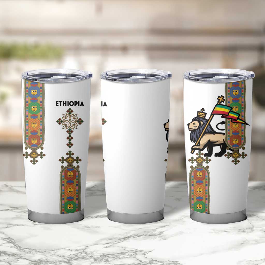 Ethiopia Saba Kemis Tumbler Cup Lion Of Judah