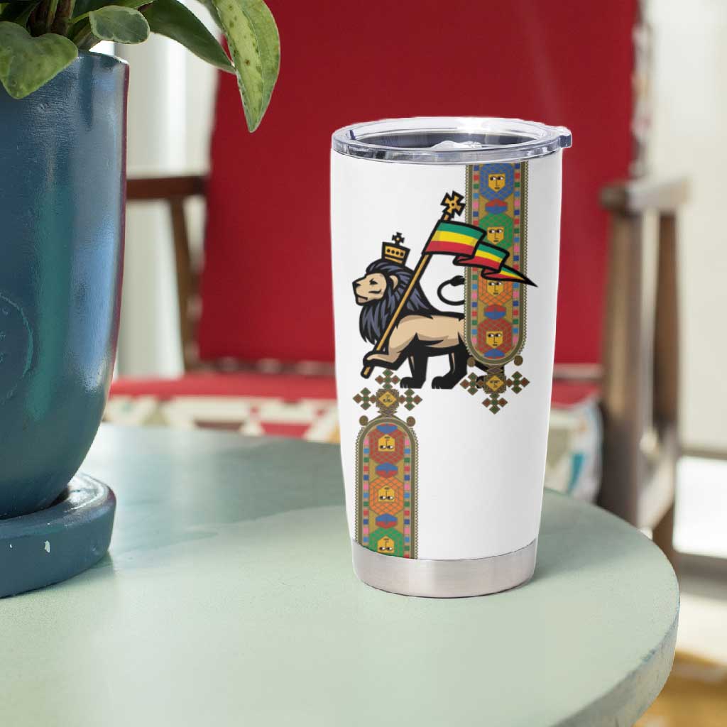 Ethiopia Saba Kemis Tumbler Cup Lion Of Judah