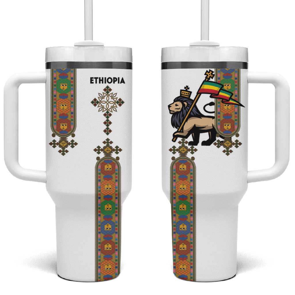 Ethiopia Saba Kemis Tumbler With Handle Lion Of Judah