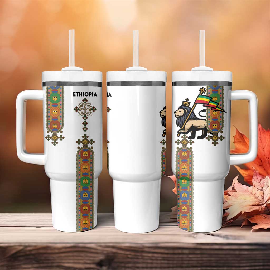 Ethiopia Saba Kemis Tumbler With Handle Lion Of Judah