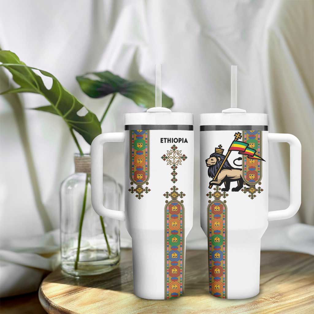 Ethiopia Saba Kemis Tumbler With Handle Lion Of Judah