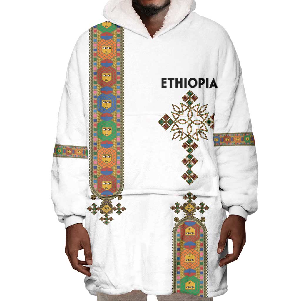 Ethiopia Saba Kemis Wearable Blanket Hoodie Lion Of Judah