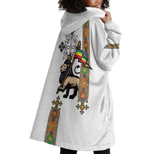Ethiopia Saba Kemis Wearable Blanket Hoodie Lion Of Judah
