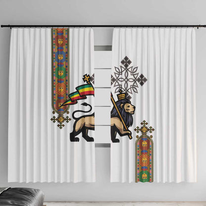 Ethiopia Saba Kemis Window Curtain Lion Of Judah