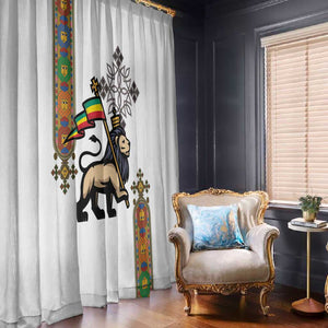 Ethiopia Saba Kemis Window Curtain Lion Of Judah