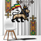 Ethiopia Saba Kemis Window Curtain Lion Of Judah