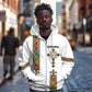 Ethiopia Saba Kemis Zip Hoodie Lion Of Judah