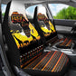 Africa Day Car Seat Cover Safari With Map - African Pattern