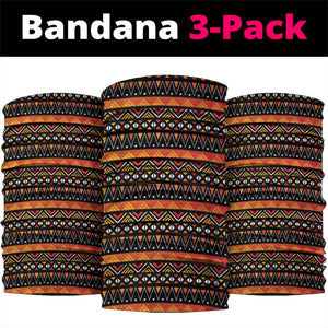Africa Day Neck Gaiter Safari With Map - African Pattern - African Pride