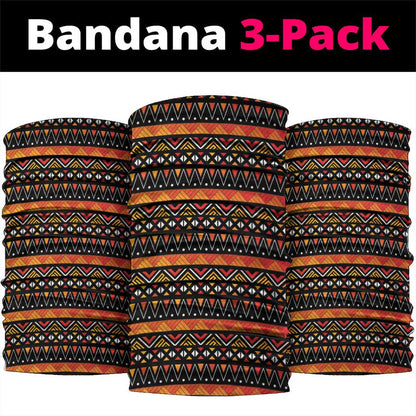 Africa Day Neck Gaiter Safari With Map - African Pattern - African Pride