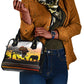 Africa Day Shoulder Handbag Safari With Map - African Pattern