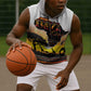 Africa Day Sleeveless Hoodie Safari With Map - African Pattern - African Pride