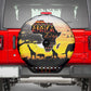 Africa Day Spare Tire Cover Safari With Map - African Pattern