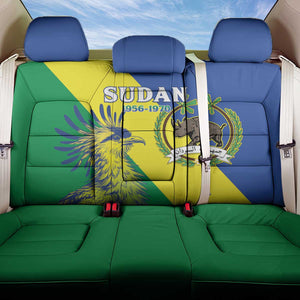 Personalized Sudan Back Car Seat Cover Coat Of Arms 1956-1970