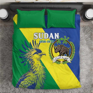 Personalized Sudan Bedding Set Coat Of Arms 1956-1970
