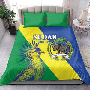 Personalized Sudan Bedding Set Coat Of Arms 1956-1970