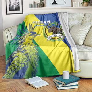Personalized Sudan Blanket Coat Of Arms 1956-1970