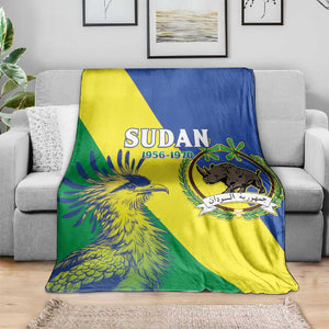 Personalized Sudan Blanket Coat Of Arms 1956-1970