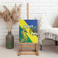 Personalized Sudan Canvas Wall Art Coat Of Arms 1956-1970