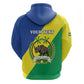 Personalized Sudan Hoodie Coat Of Arms 1956-1970