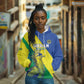 Personalized Sudan Hoodie Coat Of Arms 1956-1970