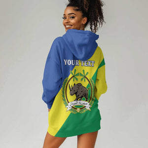 Personalized Sudan Hoodie Dress Coat Of Arms 1956-1970