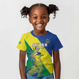 Personalized Sudan Kid T shirt Coat Of Arms 1956-1970