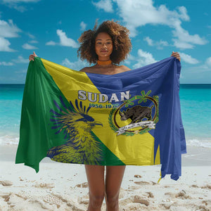 Personalized Sudan Sarong Coat Of Arms 1956-1970