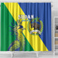Personalized Sudan Shower Curtain Coat Of Arms 1956-1970