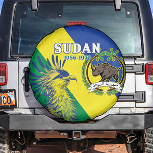 Personalized Sudan Spare Tire Cover Coat Of Arms 1956-1970