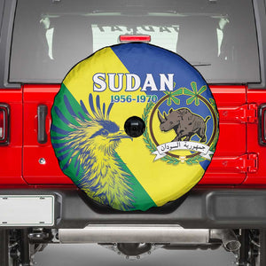 Personalized Sudan Spare Tire Cover Coat Of Arms 1956-1970