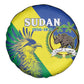 Personalized Sudan Spare Tire Cover Coat Of Arms 1956-1970
