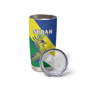 Personalized Sudan Tumbler Cup Coat Of Arms 1956-1970