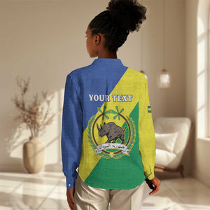 Personalized Sudan Women Casual Shirt Coat Of Arms 1956-1970