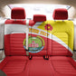 Personalized Amhara Region Back Car Seat Cover Coat Of Arms With Amhara Map