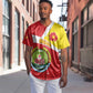 Personalized Amhara Region Baseball Jersey Coat Of Arms With Amhara Map