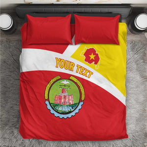 Personalized Amhara Region Bedding Set Coat Of Arms With Amhara Map