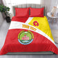 Personalized Amhara Region Bedding Set Coat Of Arms With Amhara Map