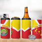 Personalized Amhara Region 4 in 1 Can Cooler Tumbler Coat Of Arms With Amhara Map