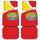 Personalized Amhara Region Car Mats Coat Of Arms With Amhara Map