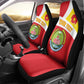 Personalized Amhara Region Car Seat Cover Coat Of Arms With Amhara Map