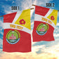 Personalized Amhara Region Garden Flag Coat Of Arms With Amhara Map