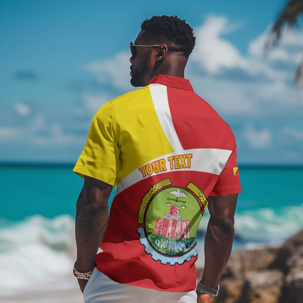 Personalized Amhara Region Hawaiian Shirt Coat Of Arms With Amhara Map