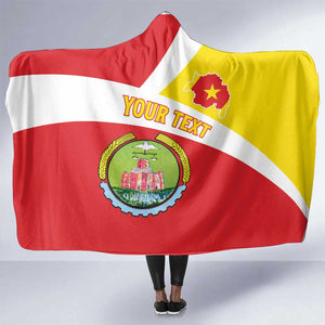 Personalized Amhara Region Hooded Blanket Coat Of Arms With Amhara Map